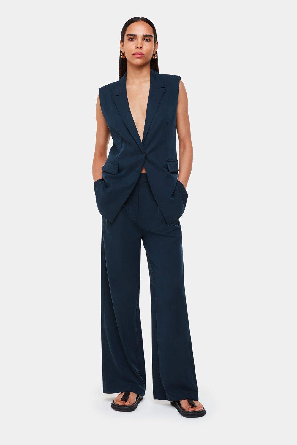 Joss Sleeveless Blazer
