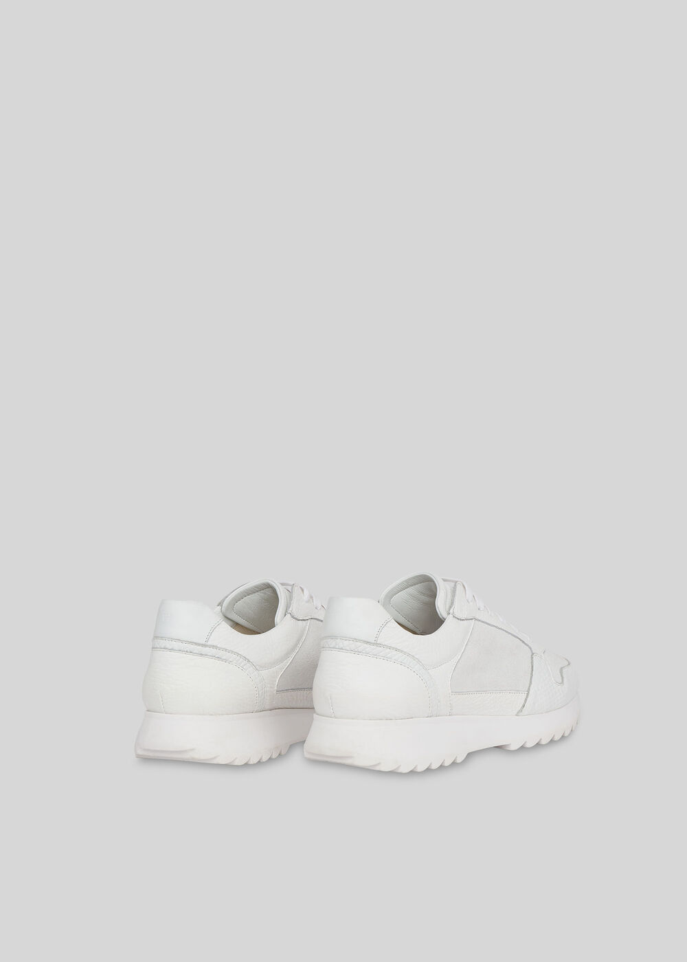 Broadwick Lace Up Trainer White