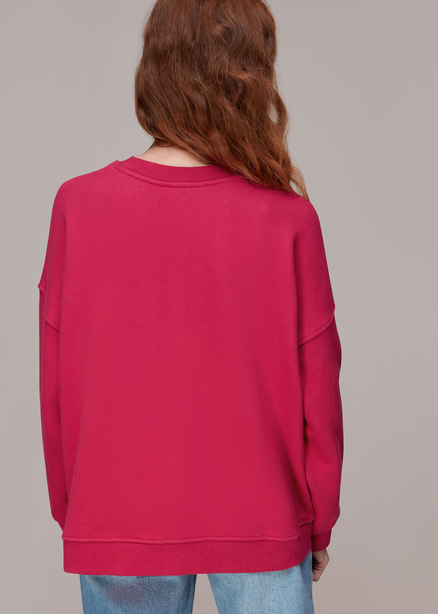 Pink Bon. Relaxed Logo Sweatshirt