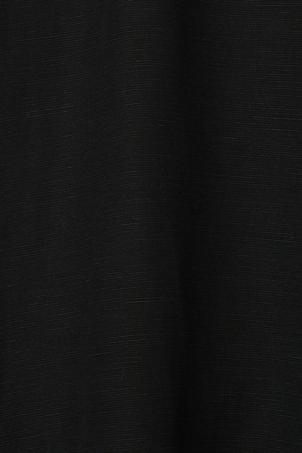 Black Helena Linen Blend Skirt