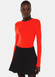Essential Ribbed Crew Neck