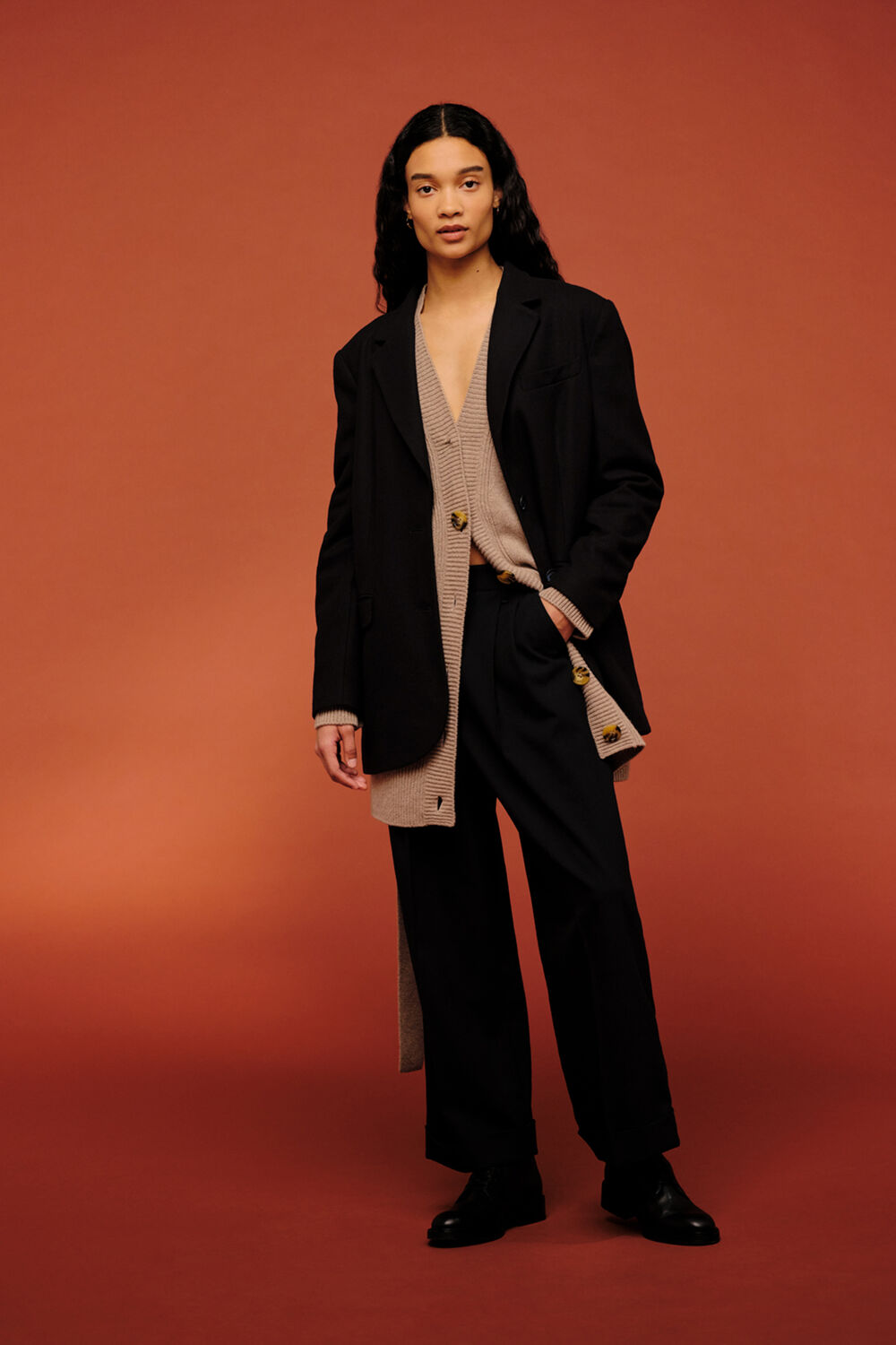 Twill Tailored Blazer