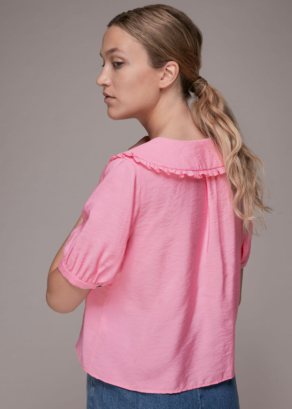 Perrie Collar Top