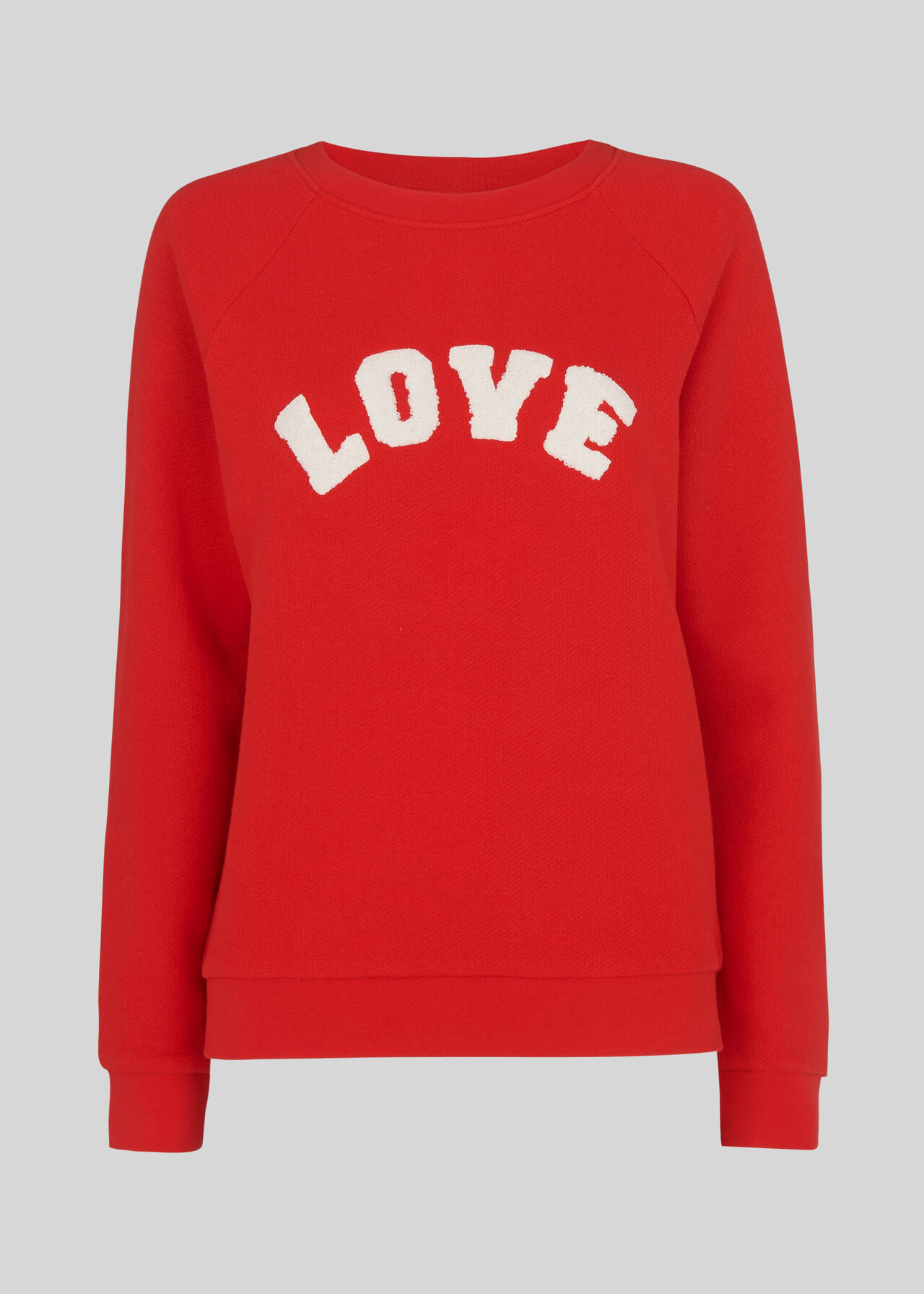 Love Sweatshirt Red