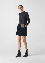 Puff Sleeve Knit Grey