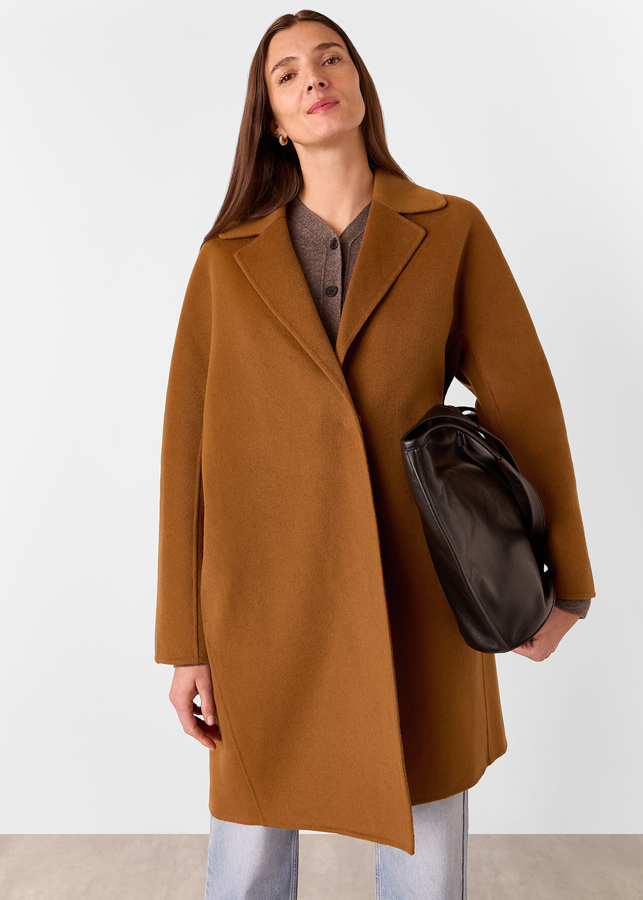 Julia Wool Double Faced Coat