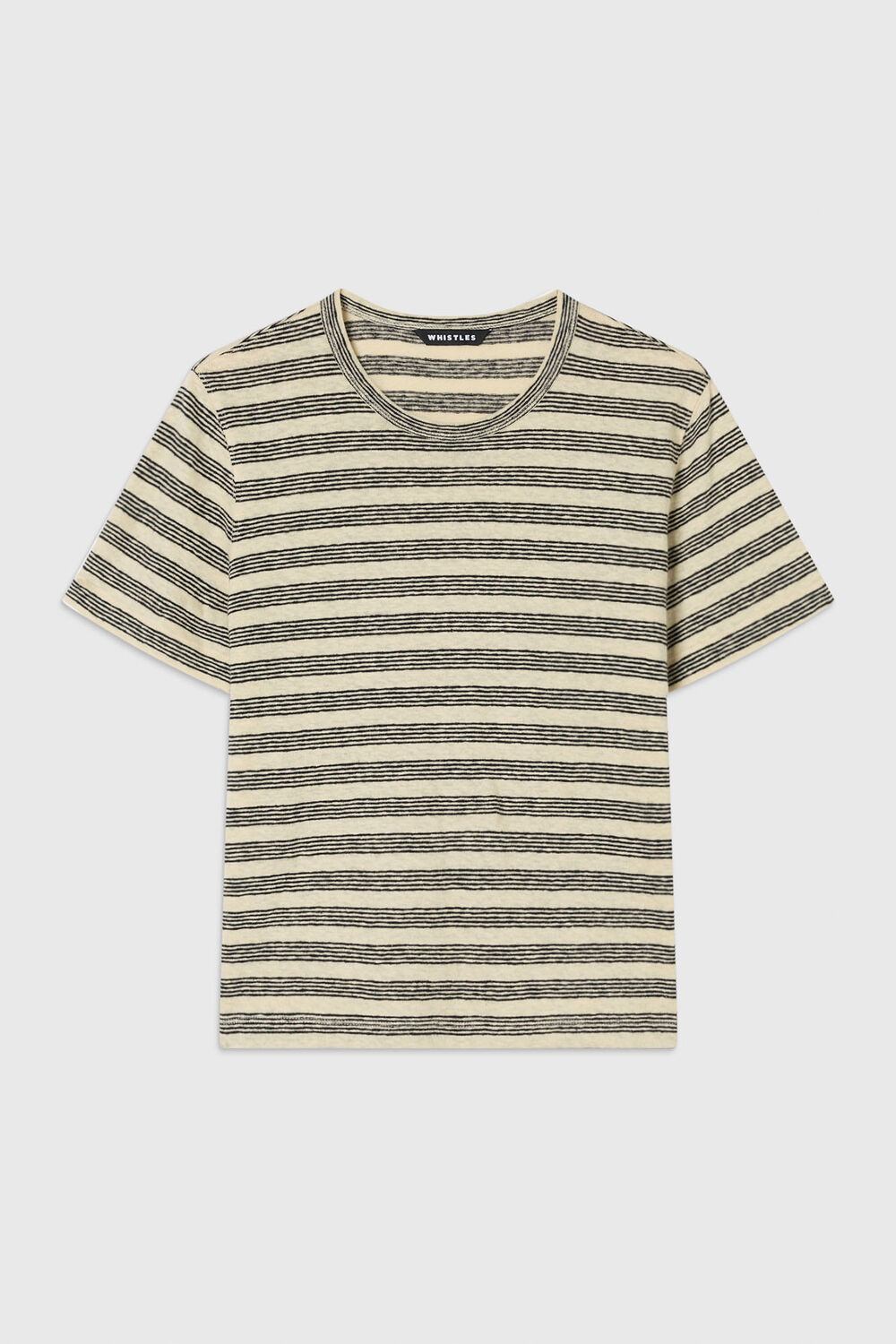 Stripe Linen T-Shirt