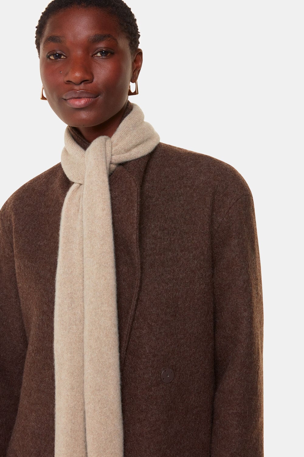 Cashmere Wool Blend Scarf