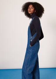 Tangle Check Denim Dungaree