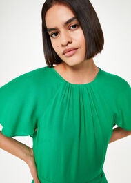 Annabelle Cape Sleeve Dress