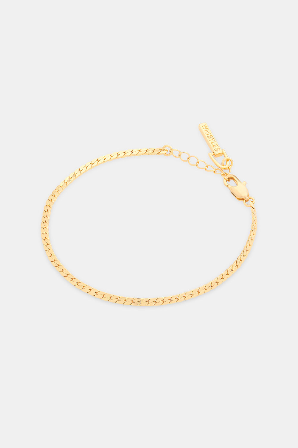 Gold Classic Snake Chain Bracelet