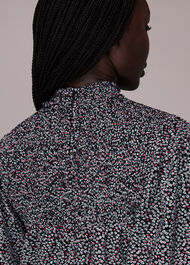 Micro Bud Pintuck Dress