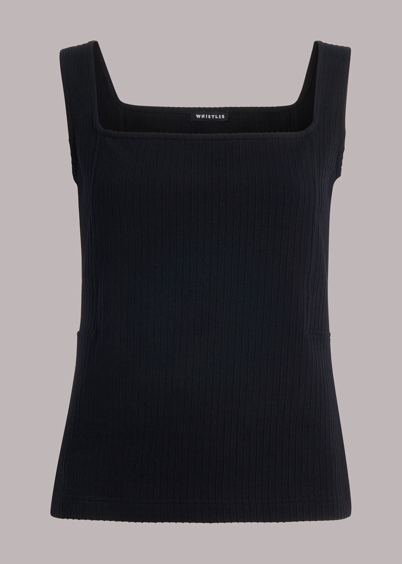 Square Neck Rib Tank