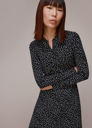 Rumi Spot Jersey Dress