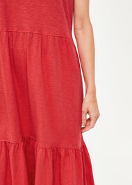 Petite Tiered Jersey Midi Dress