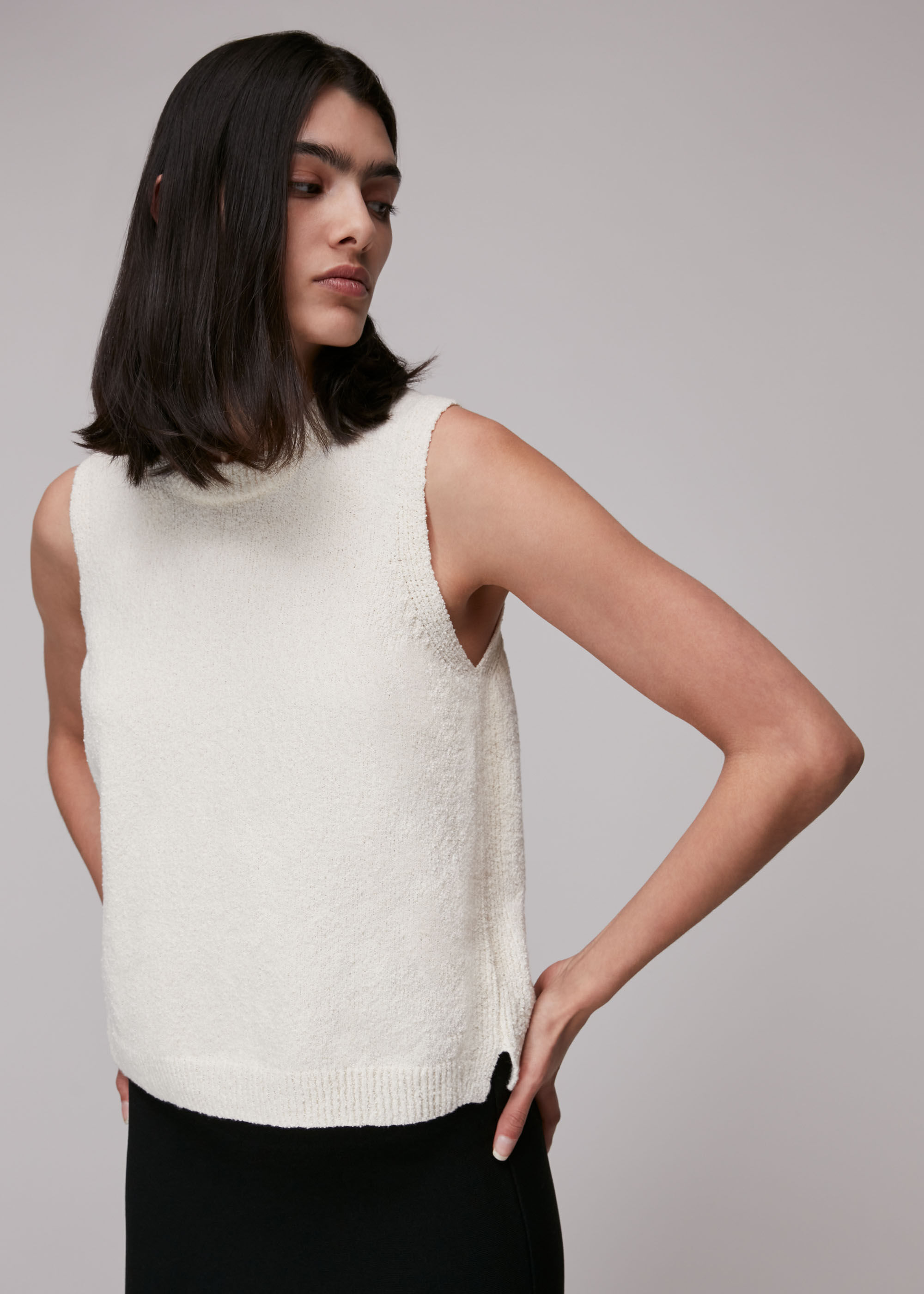 Knitted tank tops best sale