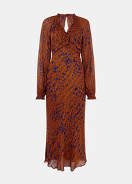 Spotted Dalmatian Midi Dress