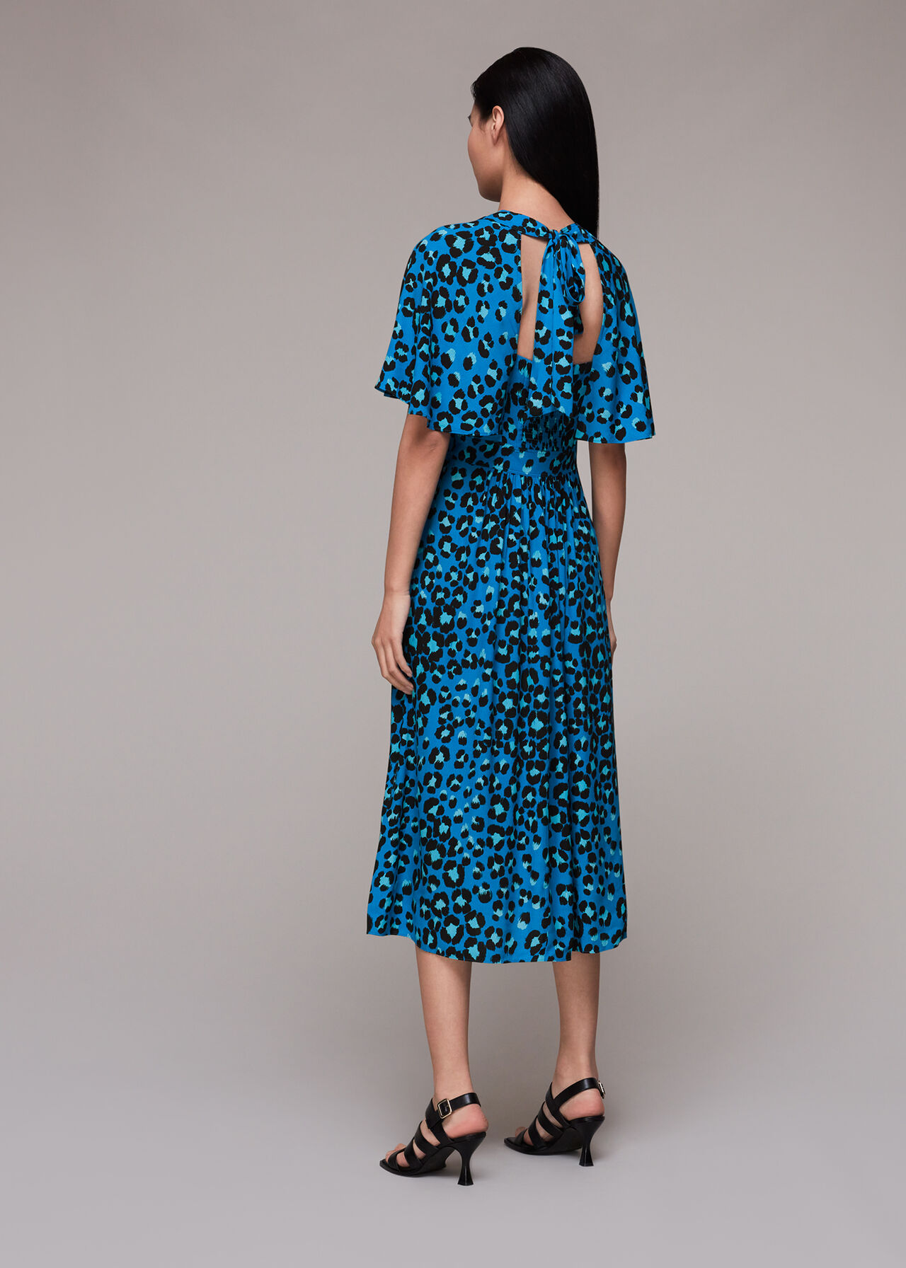 Painted Leopard Amelia Dress
