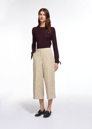 Honor Fleck Cropped Trouser Multicolour