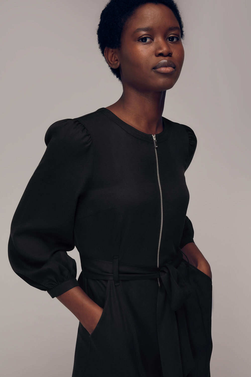 Estelle Zip Front Jumpsuit