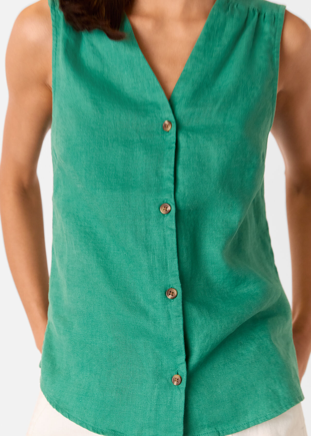 Laura Linen Tank