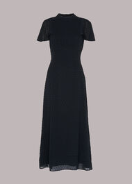 Elouise Textured Dobby Dress