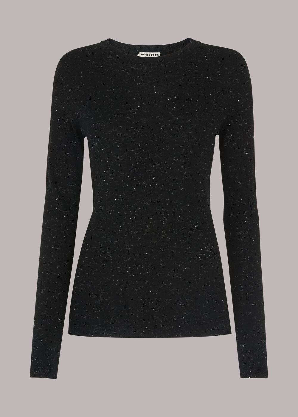 Annie Sparkle Knit Black