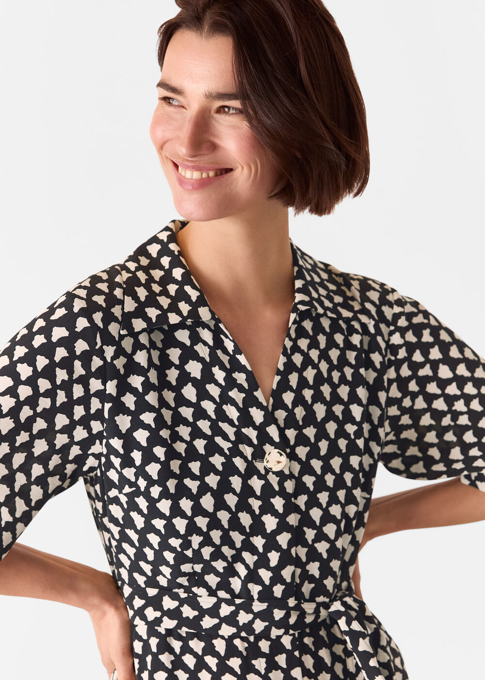 Abstract Triangle Jumpsuit