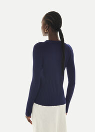 Ribbed Cardigan