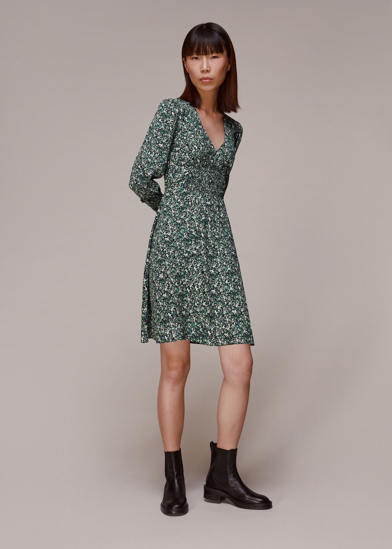 Edie Midnight Garden Dress