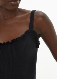 Frill Trim Vest