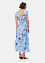 Bamboo Blossom Ruffle Dress