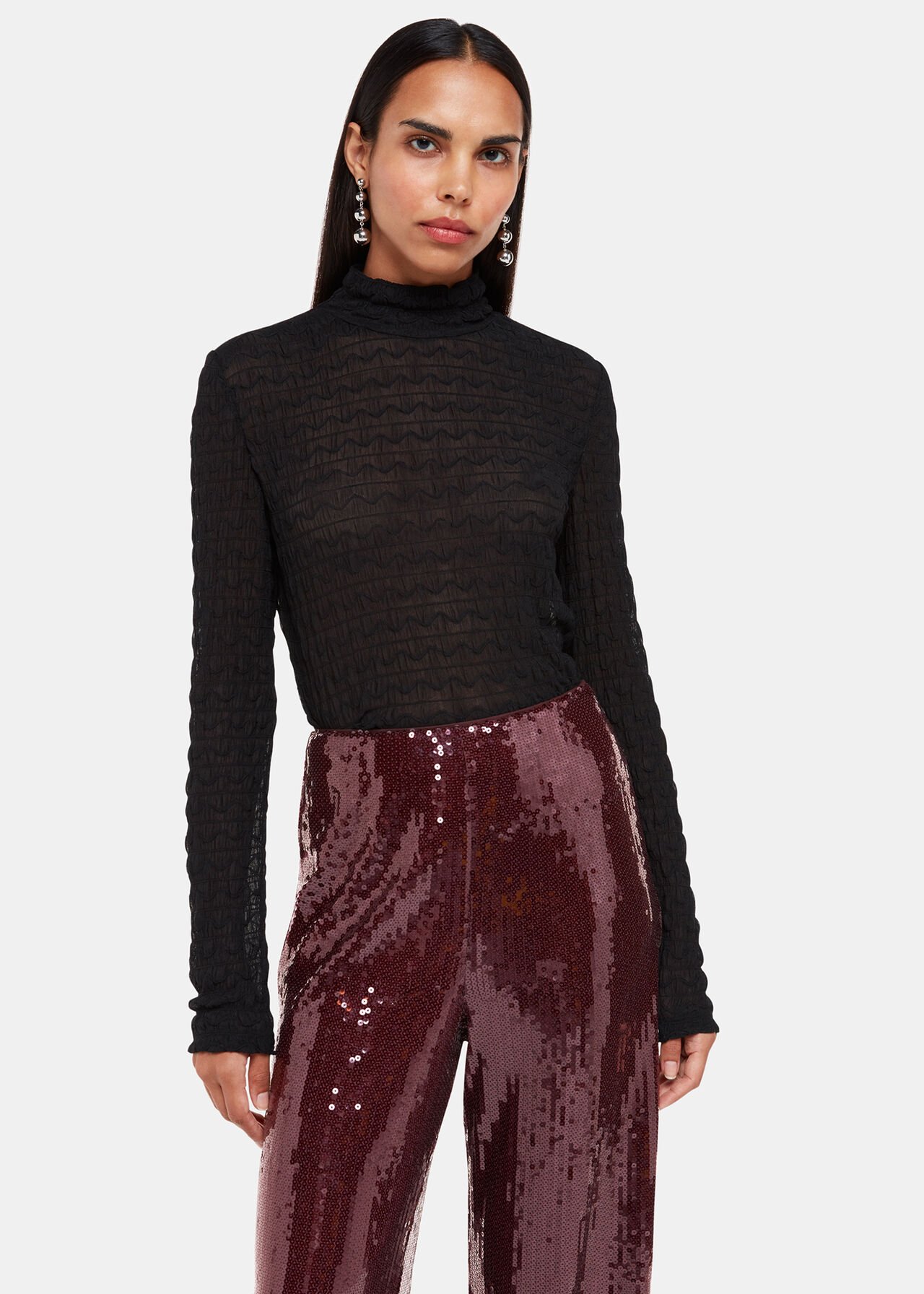 Sandra Sequin Trouser