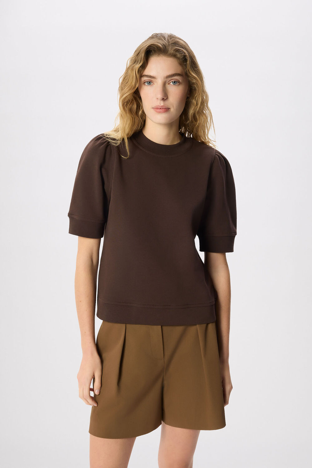 Chocolate Short Sleeve Sweat
