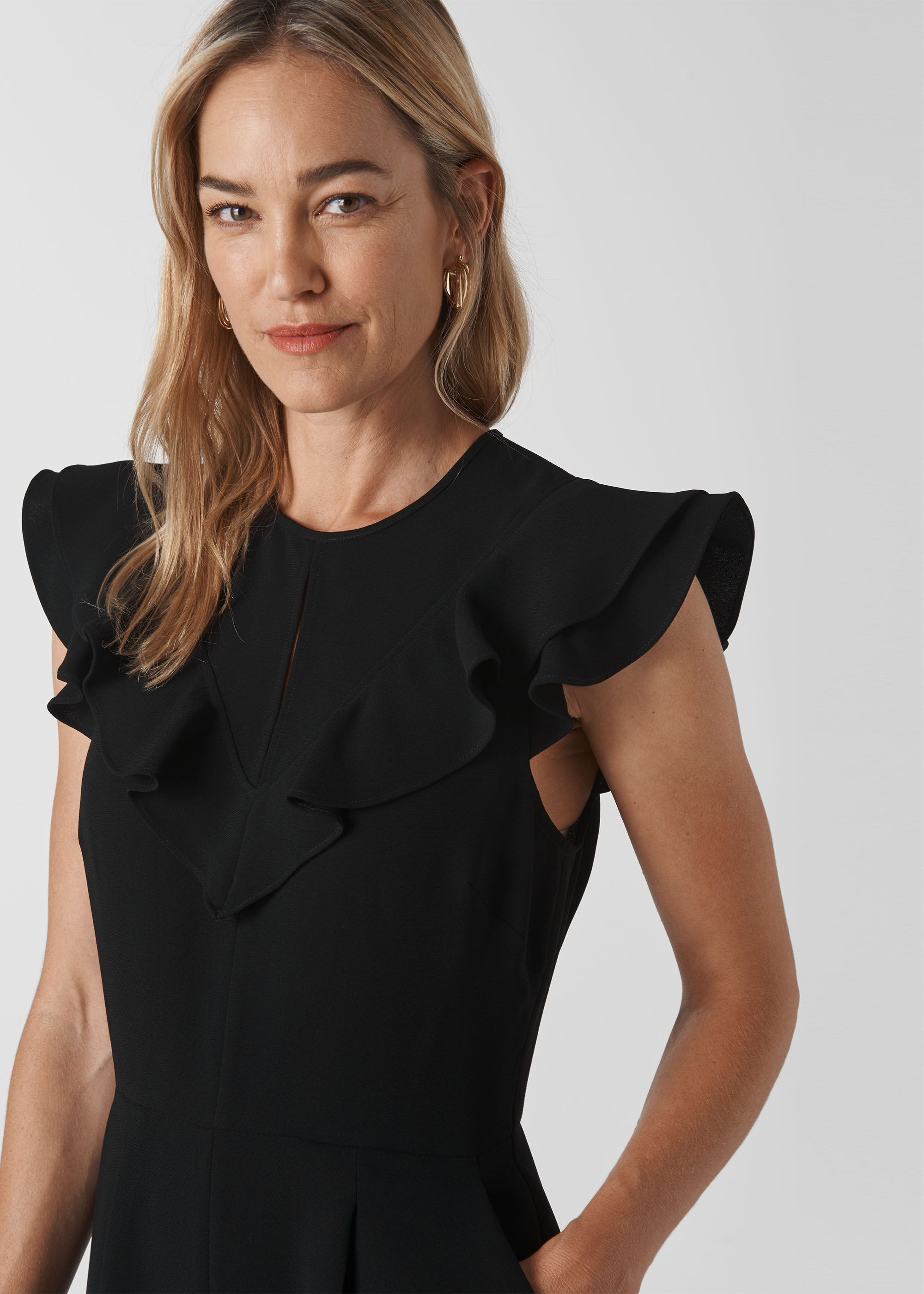 Joanna Frill Crepe Jumpsuit