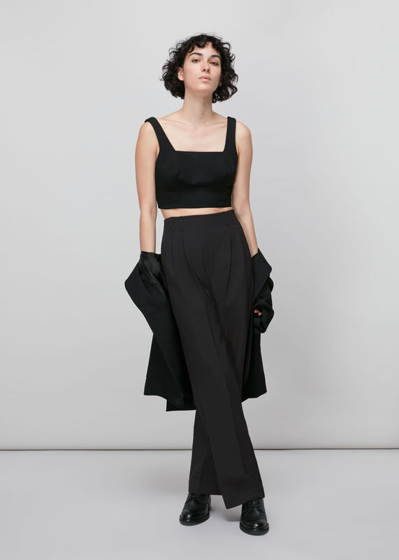 Twill Tailored Tapered Trouser