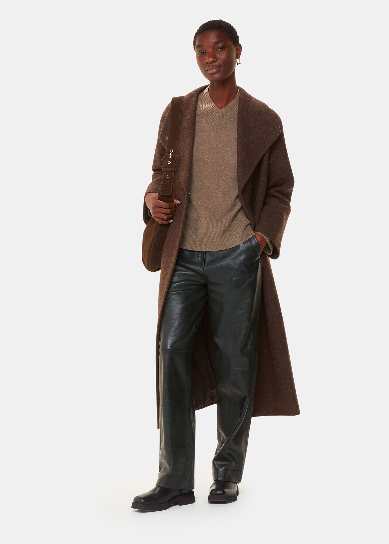 Cashmere V Neck Knit