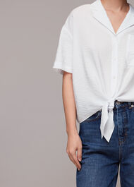 Nicola Tie Front Top