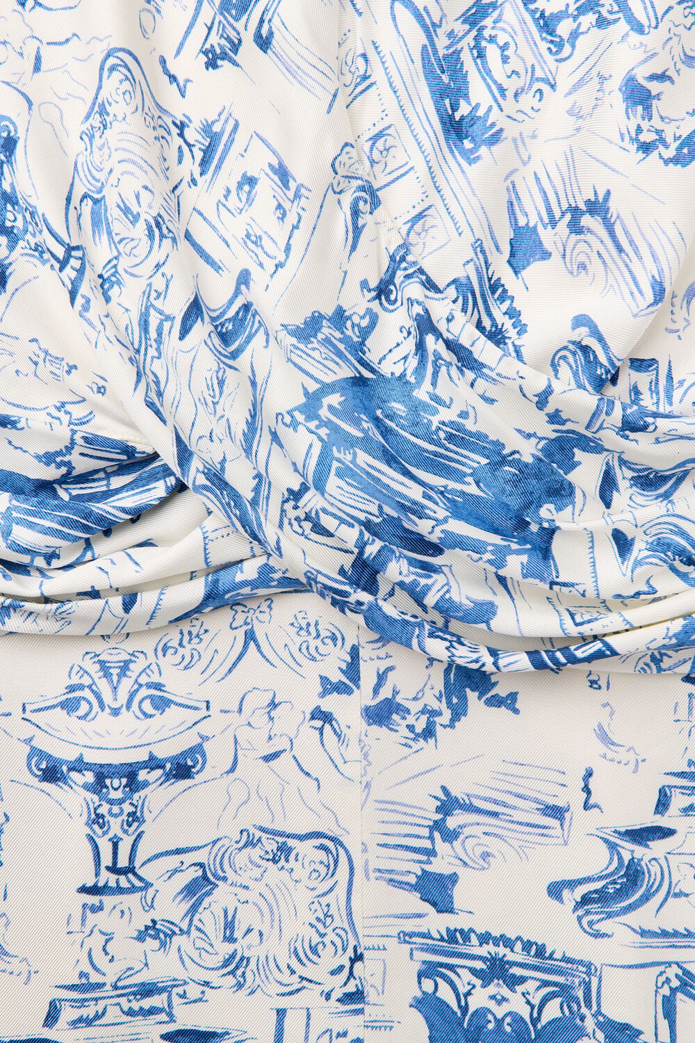Rome Print Midi Dress
