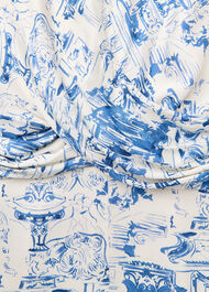 Rome Print Midi Dress