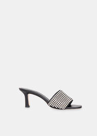 Adella Diamante Slip On Mule