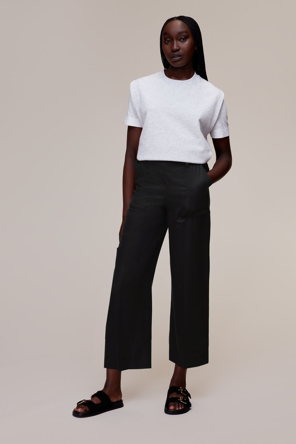 Kate Tencel Cargo Trouser