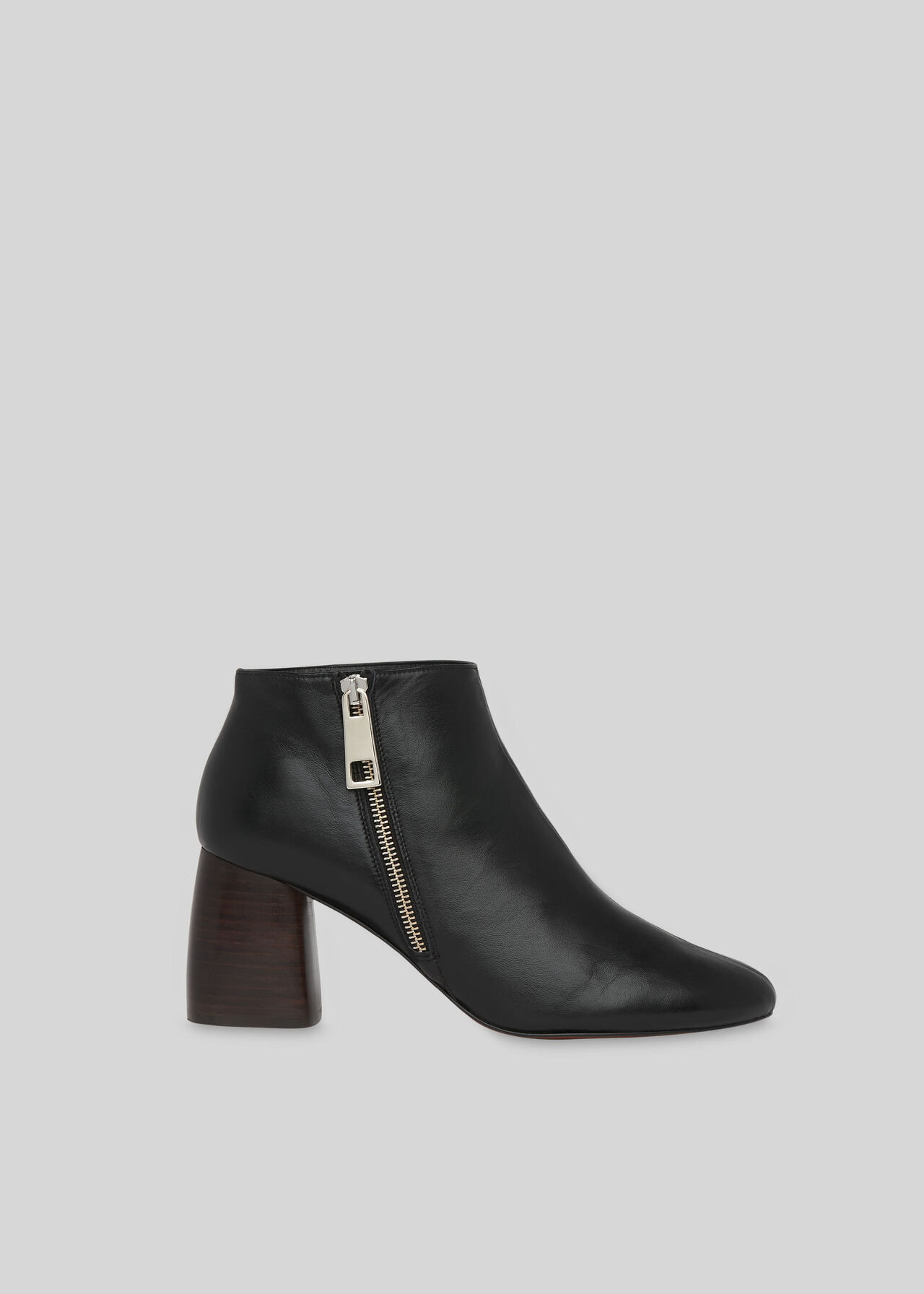 Pippa Side Zip Boot Black