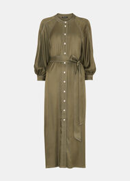 Mabel Topstitch Dress