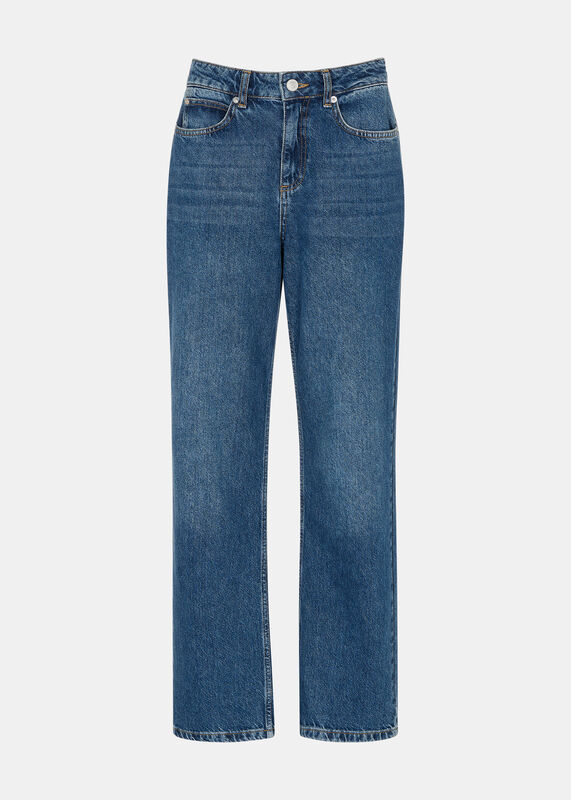 Denim Authentic Column Leg Jean