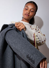 Relaxed Double Faced Coat