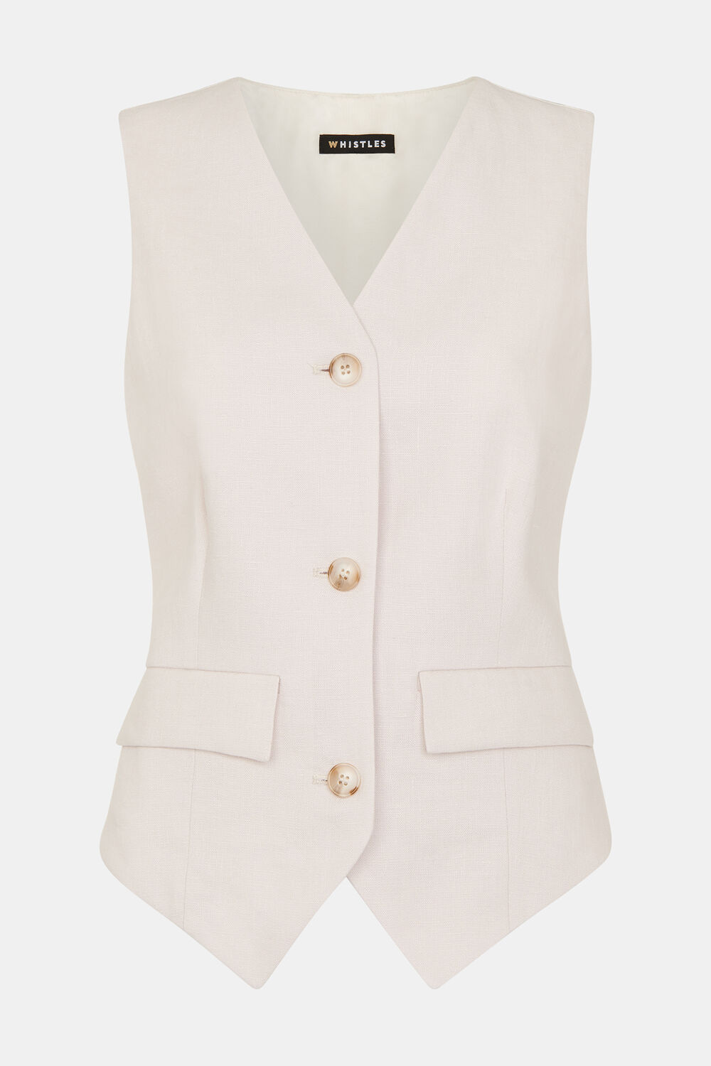 Bina Linen Waistcoat