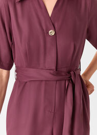 Button Front Jumpsuit