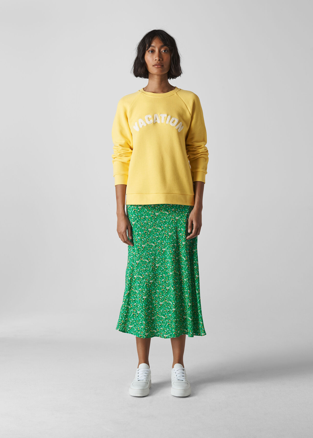 Lemon Vacation Sweatshirt WHISTLES Whistles UK