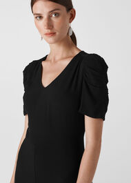 Jolanta Midi Dress Black